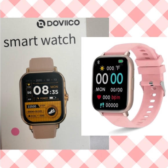 Smart Watch Pink New In Box - Picture 11 of 13